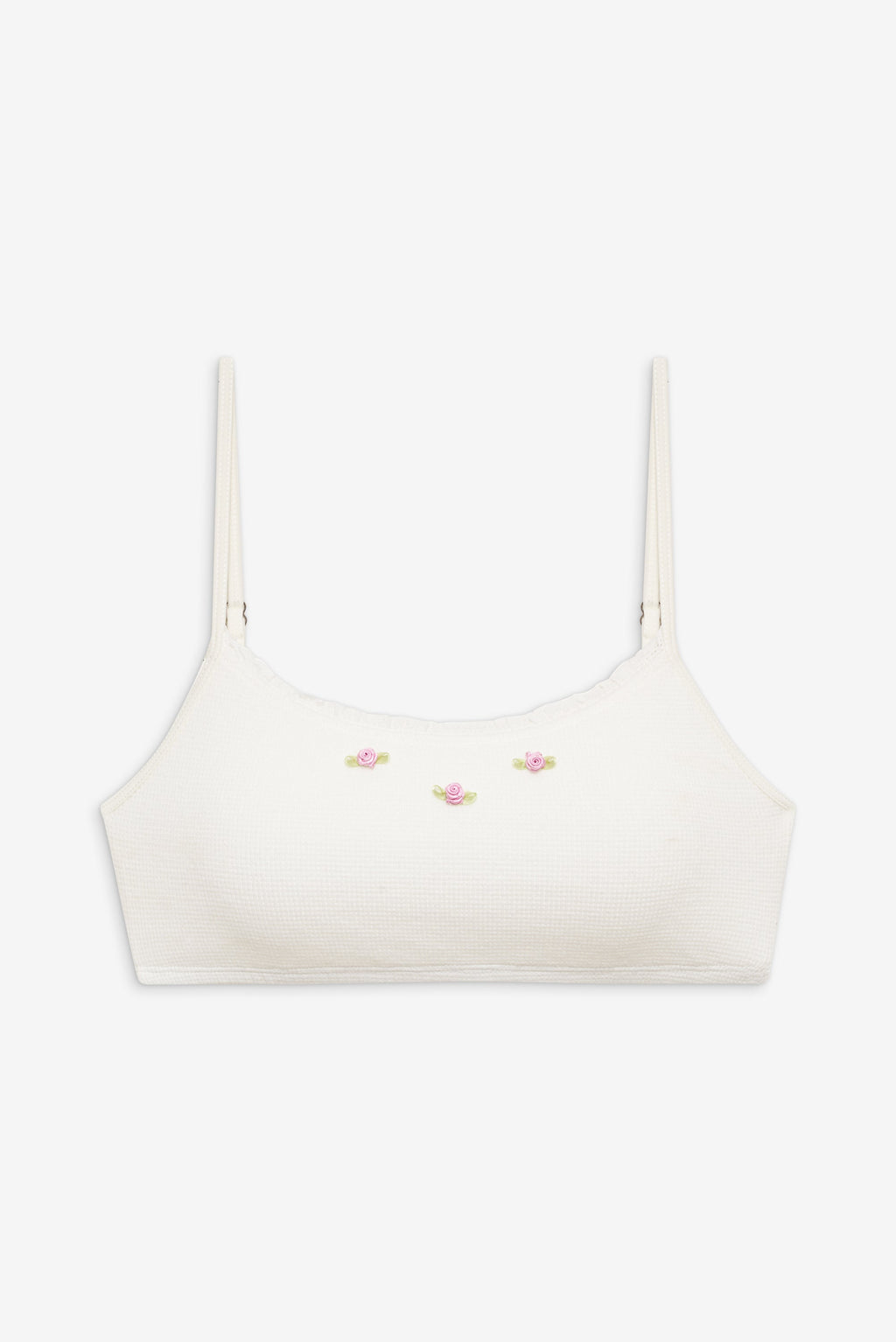 Bay View Bikini Top - White