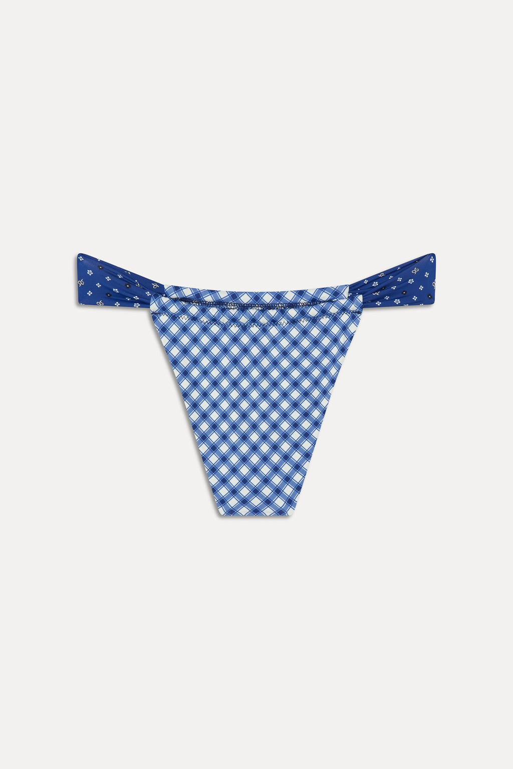 Beckett Micro Bikini Bottom - Starry Gingham