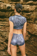 Bobbi Full Coverage Boy Short - Blue Jean