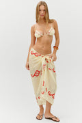 Alessia Cotton Sarong - Hibiscus Beach